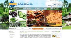 Desktop Screenshot of delightfoods.co.uk
